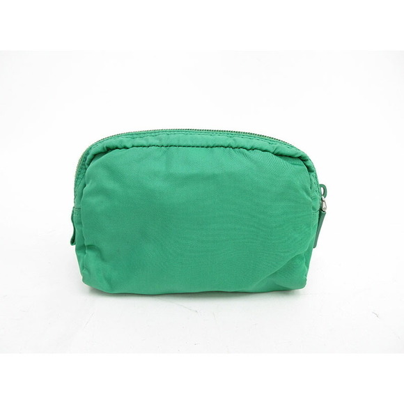Prada Nylon Pouch Green - Picture 1 of 8